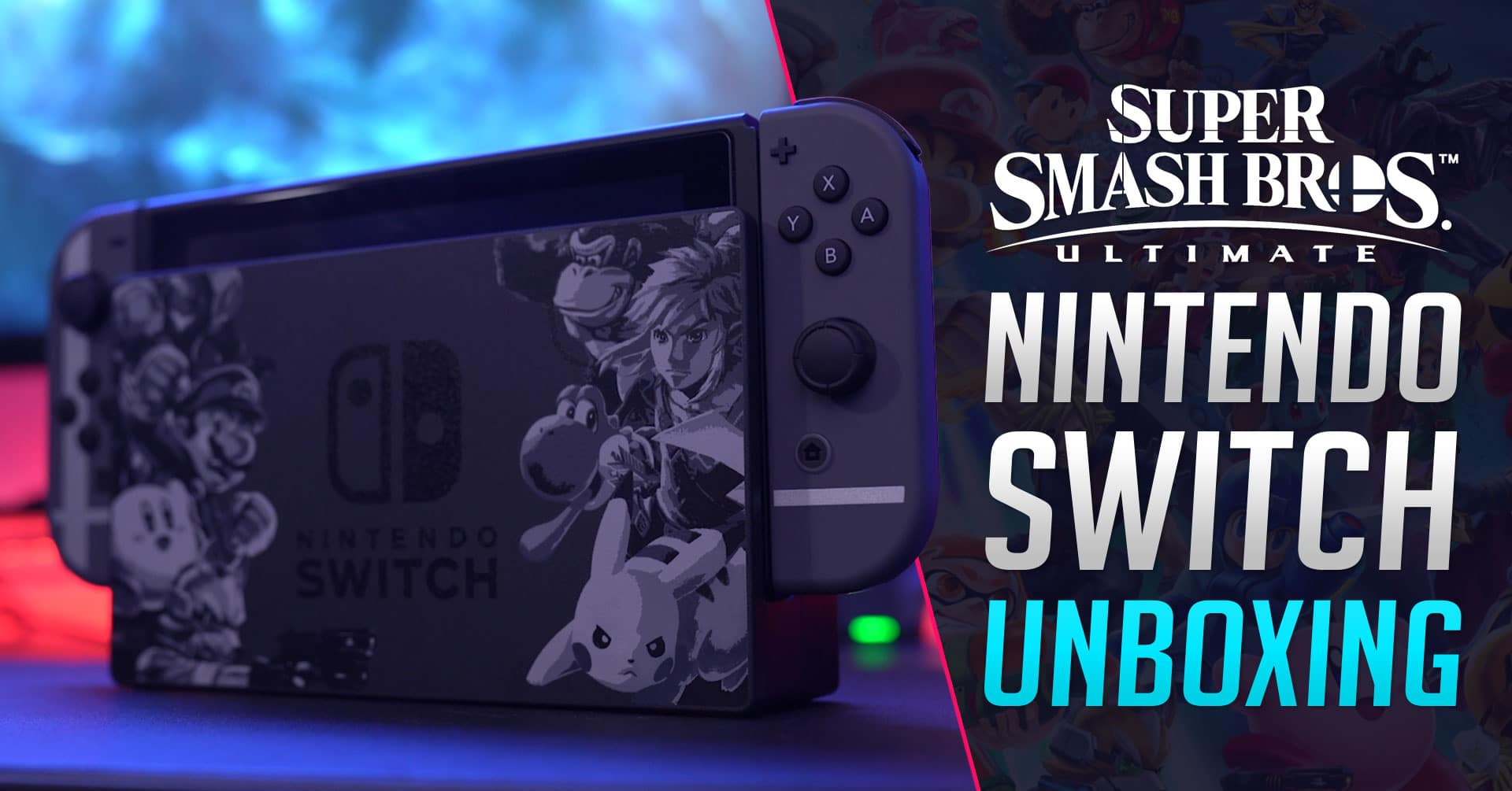 vitalitet I hele verden Spil Nintendo Switch Super Smash Bros. Ultimate Edition - Unboxing & Review -  FuryPixel® | Gaming • Technology • Anime