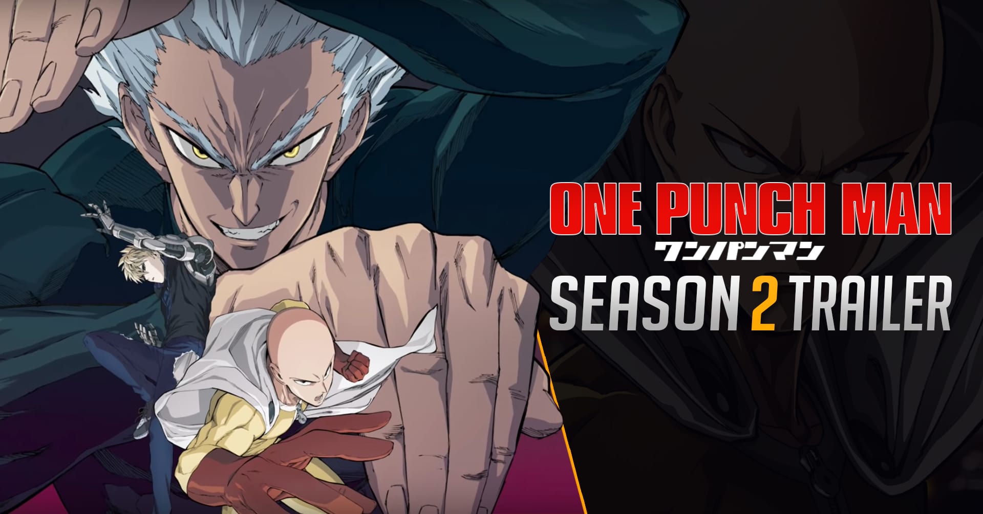 One-Punch Man  Saitama está de volta no trailer completo da