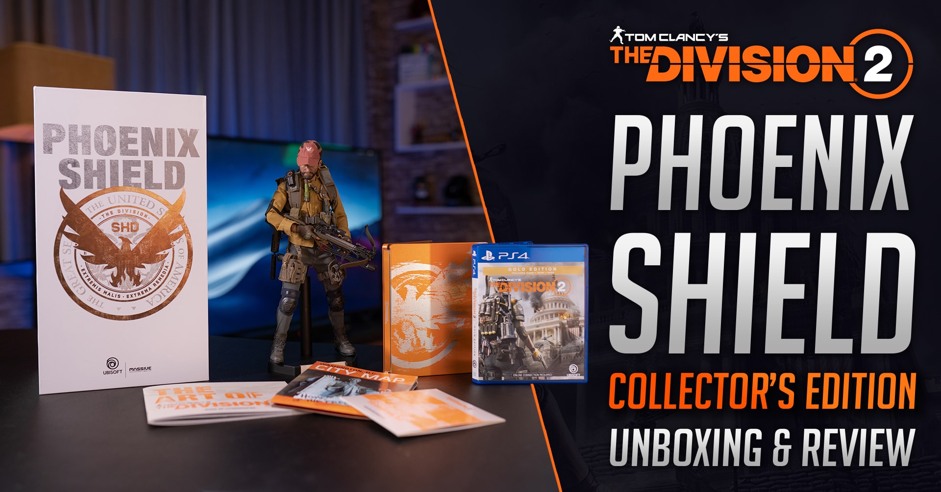 The Division 2 Phoenix Shield Collector S Edition Unboxing Review Furypixel Gaming Technology Anime