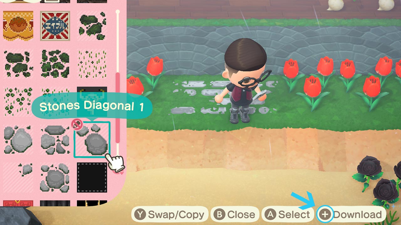 Animal Crossing: New Horizons' designs: 10 QR codes for Stone