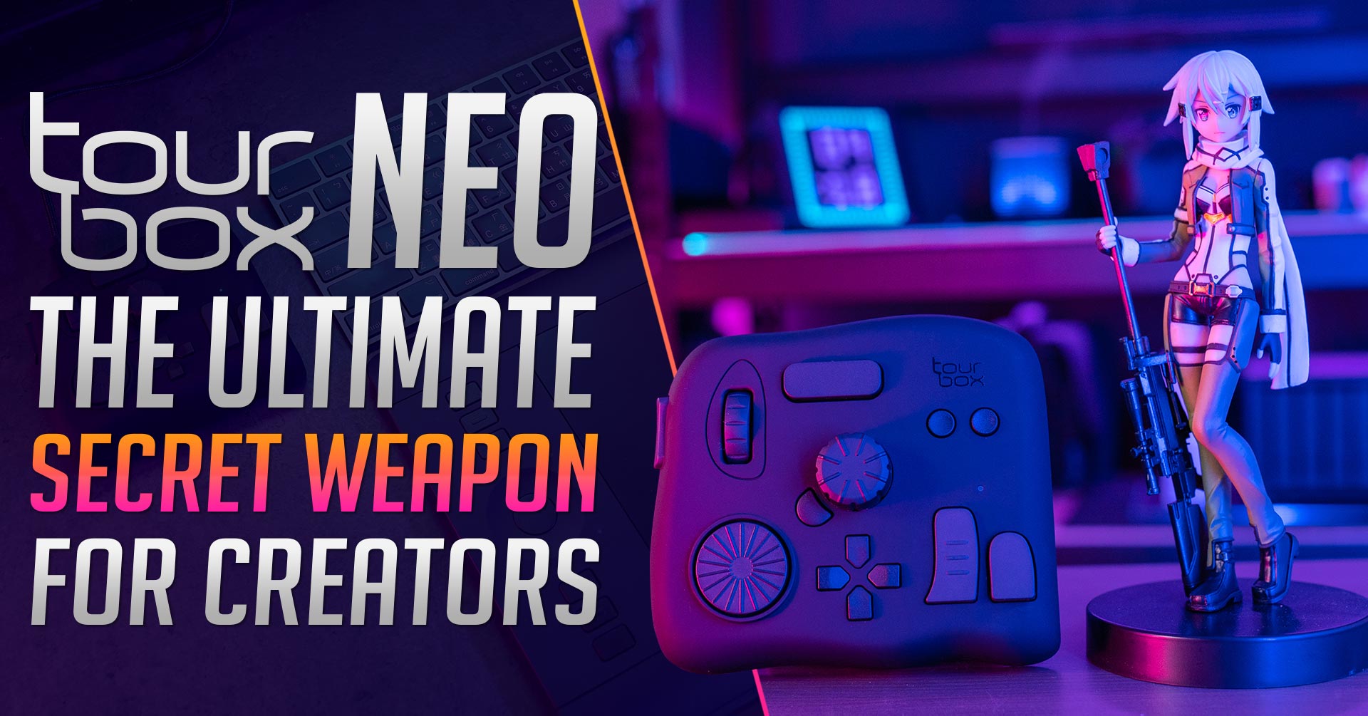 TourBox NEO The Ultimate Secret Weapon for Creators - FuryPixel